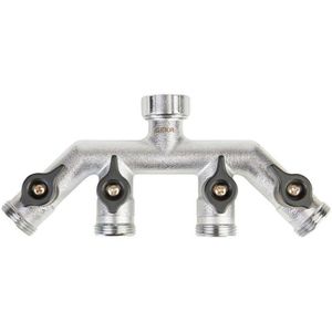 Wasserverteiler GEKA plus Vierwegeventil 46.0434.9