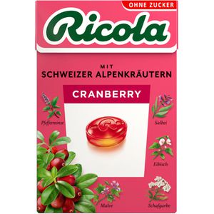 Produktbild für Kräuterbonbons Ricola Cranberry