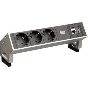 Tischsteckdose Bachmann Desk 2, mit 0,2 m GST18 Kabel