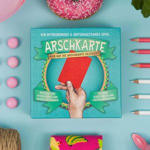 Produktbild für Kartenspiel Kylskapspoesi 430158, Arschkarte