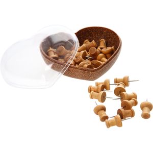 Produktbild für Pinnadeln Böttcher-AG Kopf aus Holz