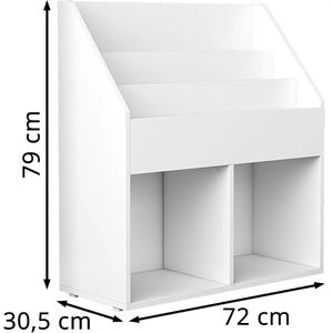 Produktbild für Bücherregal Vicco Conny, weiß