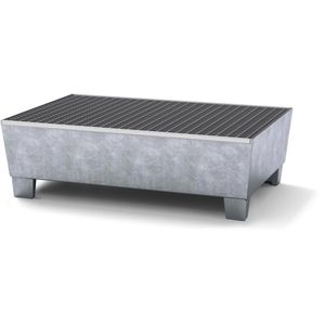 Auffangwanne asecos 2513, aus verzinktem Stahl