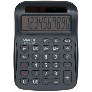 Produktbild für Taschenrechner Maul ECO MJ 555, Recycling, grau