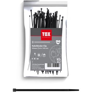 Produktbild für Kabelbinder Tox Clip 099600023, Kunststoff