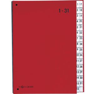 Pultordner Pagna 24329-01 Color, A4, 1-31