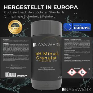 Produktbild für PH-Minus NASSWERK 100 % Natriumhydrogensulfat, Granulat
