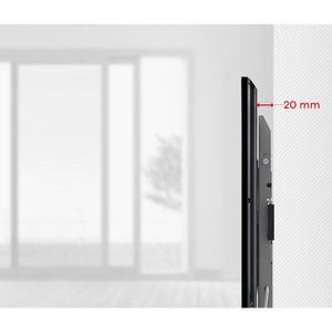 Produktbild für TV-Wandhalterung One-For-All Ultra Slim Line WM6621, bis 80 kg