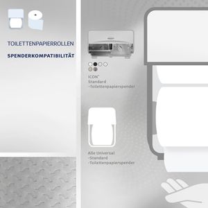 Produktbild für Toilettenpapier Kleenex Premium 8484