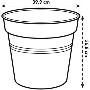 Produktbild für Pflanztopf elho Green Basics, 28,3 Liter