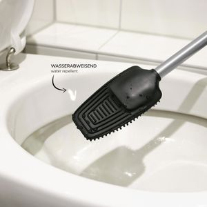Produktbild für WC-Bürste Bremermann WC-Garnitur Barbena, grau