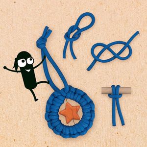 Produktbild für Bastelset Kosmos 604325 Knoten Abenteuer-Box