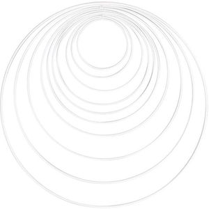 Metallring Rayher 25213102, weiß