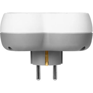 Produktbild für Steckdosenadapter Orno AE-13240(GS), weiß-grau
