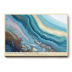 Produktbild für Wandbild Sinus-Art Ocean of Memory and Time