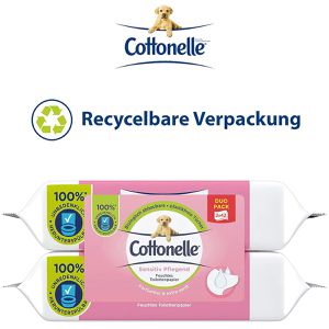 Produktbild für Feuchtes-Toilettenpapier Cottonelle Sensitiv Pflegend