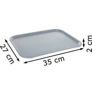 Produktbild für Serviertablett APS Fast Food-Tablett eckig 35x27cm