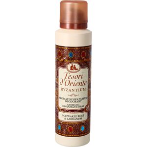 Deodorant Tesori-dOriente Byzantium Schwarze Rose & Labdanum