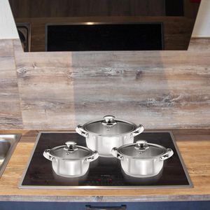 Produktbild für Topfset KING Silver Line, Edelstahl