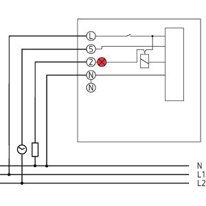 Produktbild für Raumthermostat Theben Ramses 706 S
