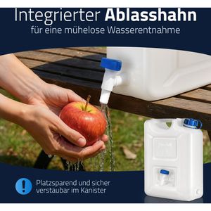 Produktbild für Wasserkanister Hünersdorff PROFI 816700