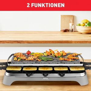 Produktbild für Raclette-Grill Tefal Pierrade PR457B12, für 10 Personen