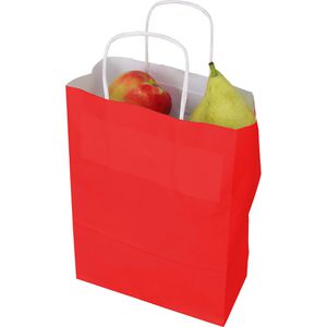 Produktbild für Papiertüten Mailmedia rot
