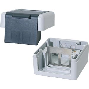 Produktbild für Netzwerkdose LogiLink NK4083 outdoor, Aufputz
