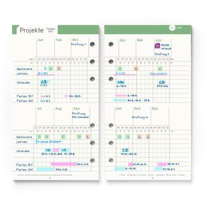 Produktbild für Kalendereinlagen weekview SW11207 Personal-Einlagen, Jahr 2027
