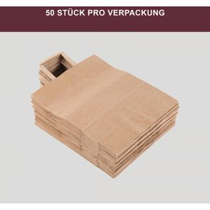 Produktbild für Papiertüten ZURAS braun
