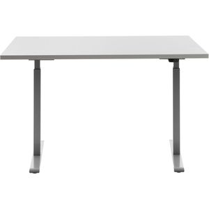 Produktbild für Schreibtisch Topstar E-Table, lichtgrau / silber