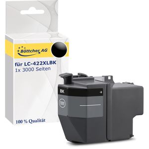 Tinte Böttcher-AG für Brother LC-422XLBK