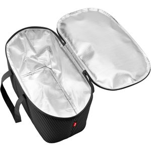 Produktbild für Kühltasche Reisenthel Coolerbag mesh black, faltbar