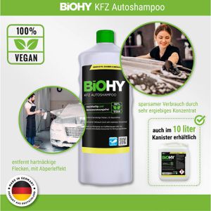Produktbild für Autoshampoo BiOHY Kfz, frischer Duft