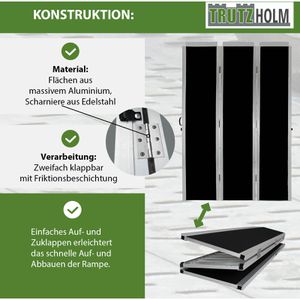 Produktbild für Auffahrrampe Dreibreit by Trutzholm 26986, 1 Stück