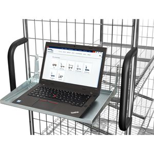Produktbild für Notebookhalterung Fetra 28NH, verzinkt