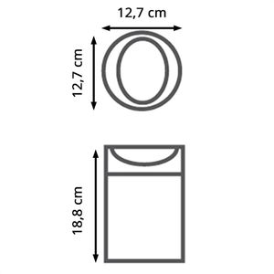 Produktbild für Mülleimer Simplehuman CW2084, silber