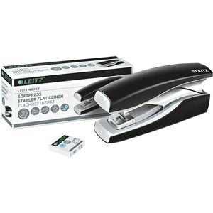 Produktbild für Heftgerät Leitz 5603-00-95, NeXXt Softpress inkl. 200 Klammern