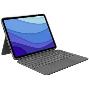 Produktbild für Tablet-Hülle Logitech Combo Touch, 920-010142, grau