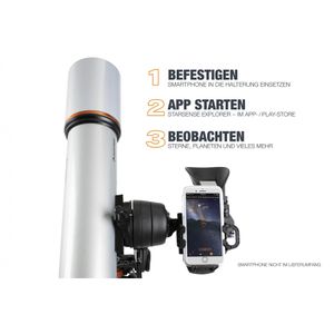 Produktbild für Teleskop Celestron StarSense Explorer DX 102AZ Set