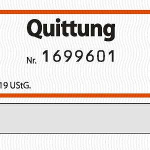 Produktbild für Quittungsblock Sigel SD122, fälschungssicher, inkl. MwSt.