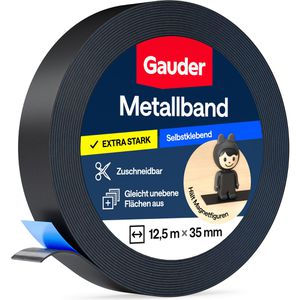 Magnetband Gauder Metallband, schwarz