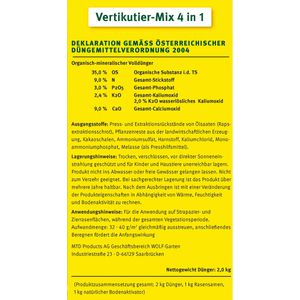 Produktbild für Rasensamen Wolf-Garten V-MIX 125 Vertikutier-Mix