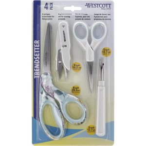 Produktbild für Büroschere Westcott Trendsetter E-1784400, 4er Set