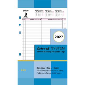 Kalendereinlagen Bind 5503, Maxi, Jahr 2027