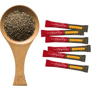 Produktbild für Pfeffer Hellma Sticks, gemahlen, schwarz, 150 g