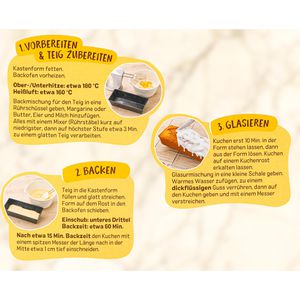 Produktbild für Kuchenbackmischung Dr.Oetker Zitronenkuchen