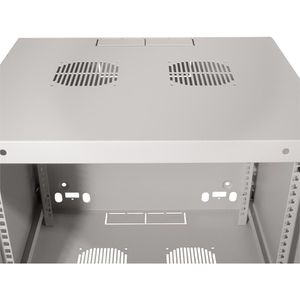 Produktbild für Netzwerkschrank LogiLink Single Section, W12F64G, 19 Zoll