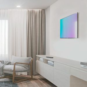 Produktbild für TV-Wandhalterung Hama 220817 Fix, bis 75 kg