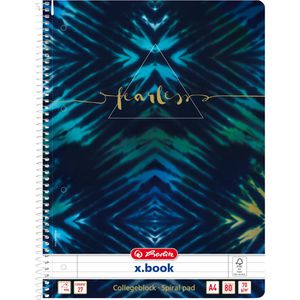 Produktbild für Collegeblock Herlitz New Batik Fearless, 400173372, A4